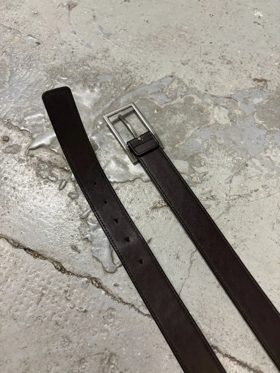 Bottega Veneta Woven Black Leather Belt WVCGYOA 3
