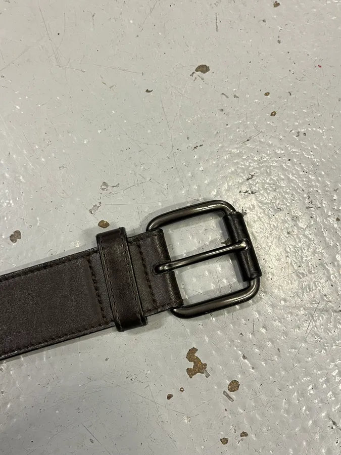 Bottega Veneta Woven Black Leather Belt afPLdyP 6