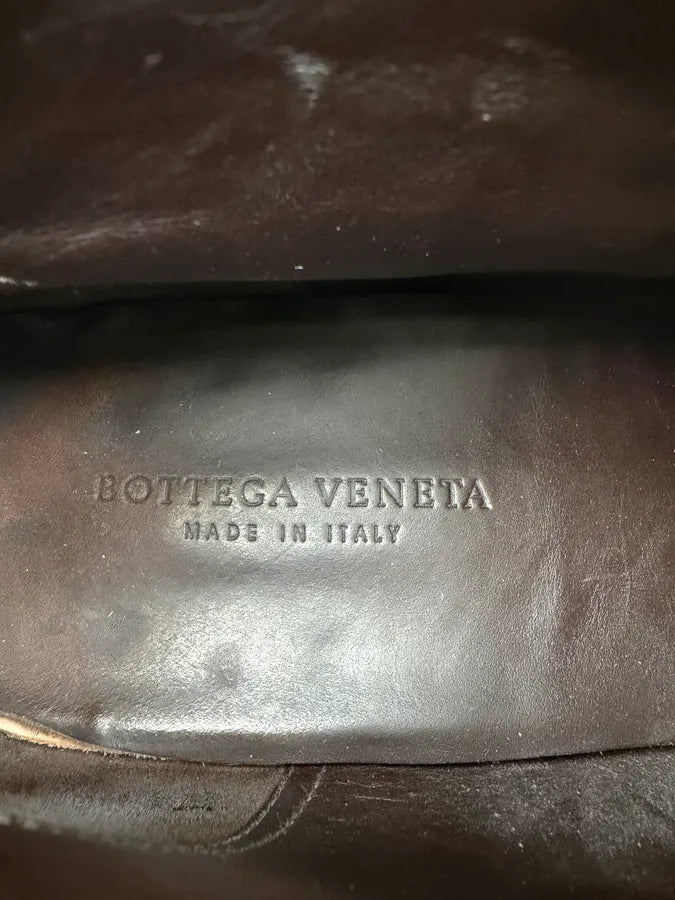 Bottega Veneta Woven Brown Boots PEeoqBn 8
