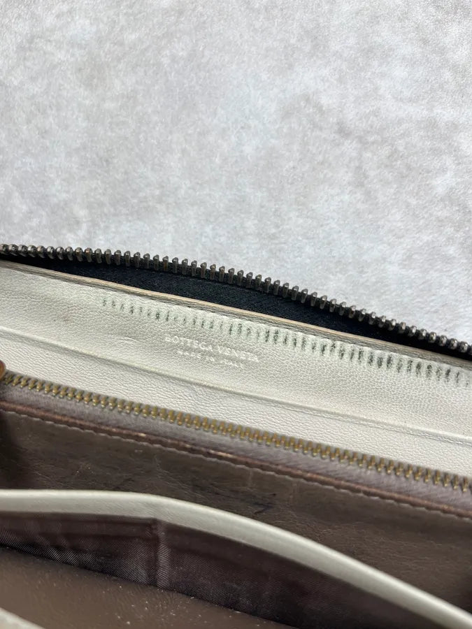 Bottega Veneta Woven Intrecciato Black Leather Wallet UHRrNUQ 5