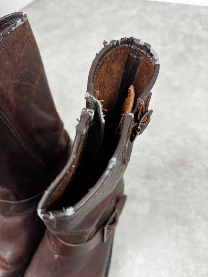 Bottes vintage Harley Davidson 42 UE 9 USA cCbgZdf 5