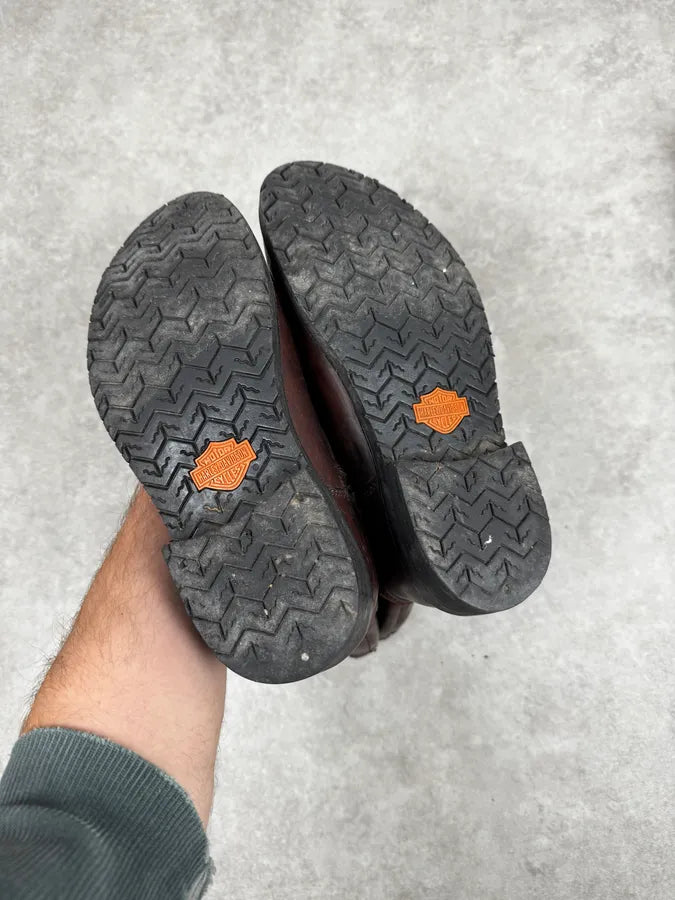 Bottes vintage Harley Davidson 42 UE 9 USA cCbgZdf 4