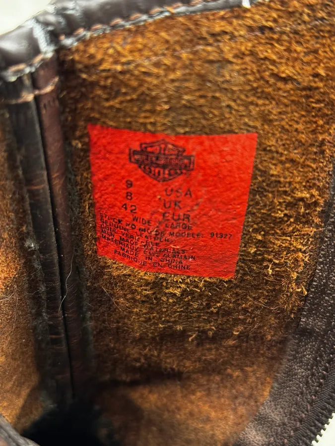 Bottes vintage Harley Davidson 42 UE 9 USA cCbgZdf 8