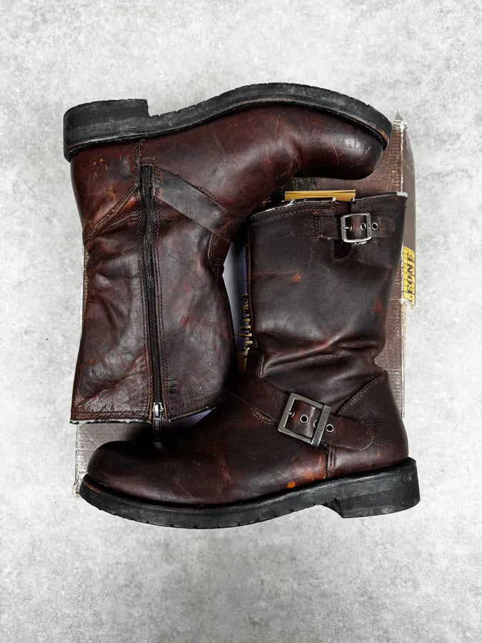 Bottes vintage Harley Davidson 42 UE 9 USA cCbgZdf 2
