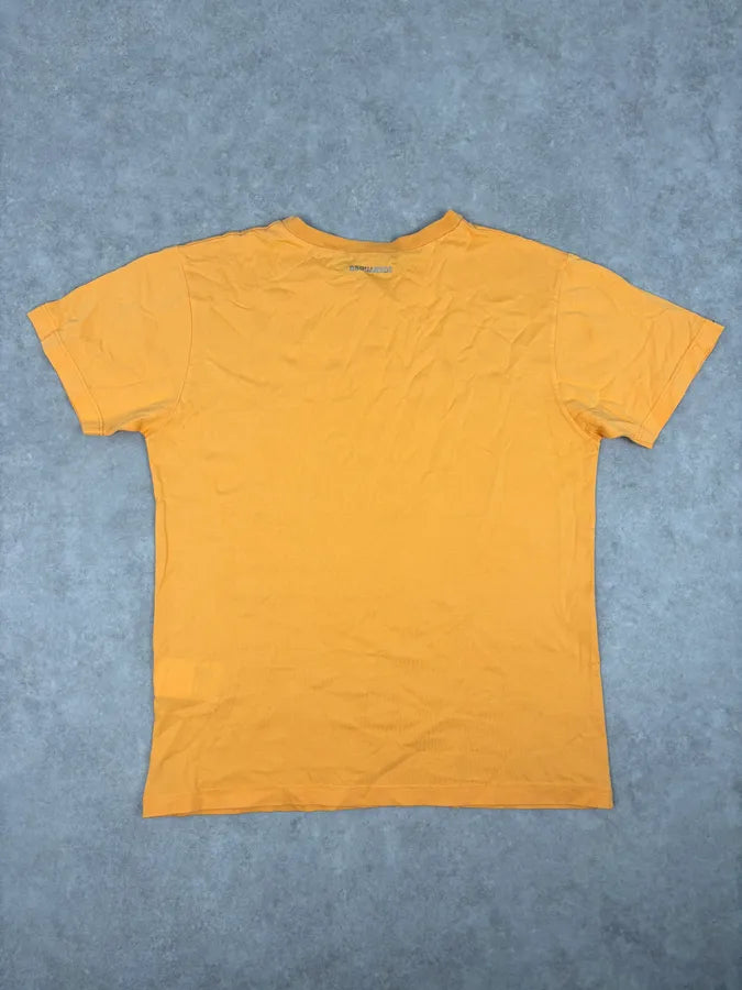 SS2017 Dsquared2 Safety Pin Orange Vitamin T-Shirt hfvBwEo 4