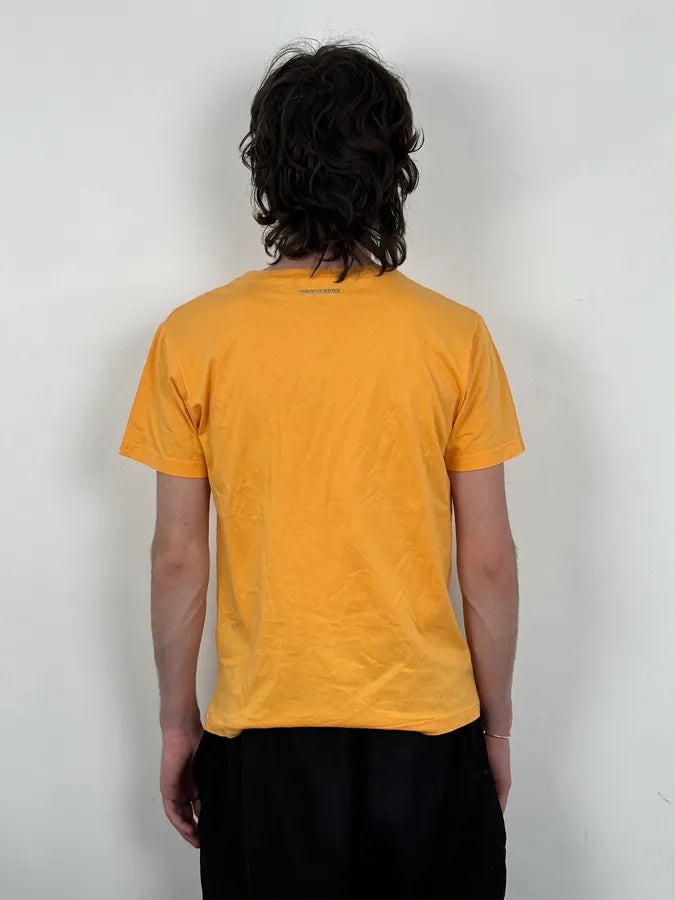 SS2017 Dsquared2 Safety Pin Orange Vitamin T-Shirt hfvBwEo 2