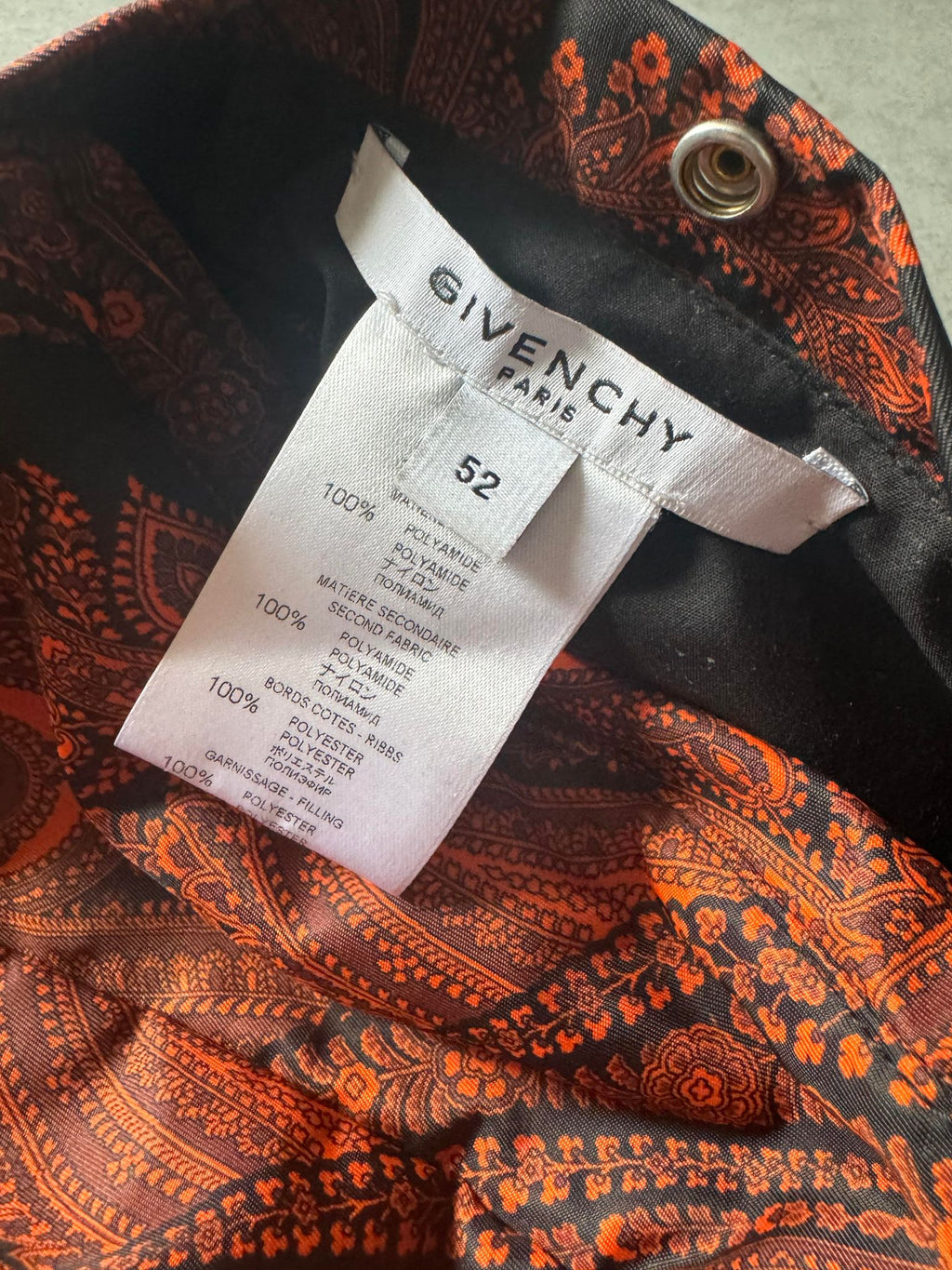 SS2015 Givenchy Black Reversible Bomber by Riccardo Tisci (L) - 7