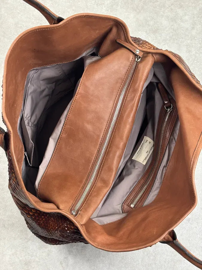 Brunello Cucinelli Brown Python Tote Bag IPGskNj 20