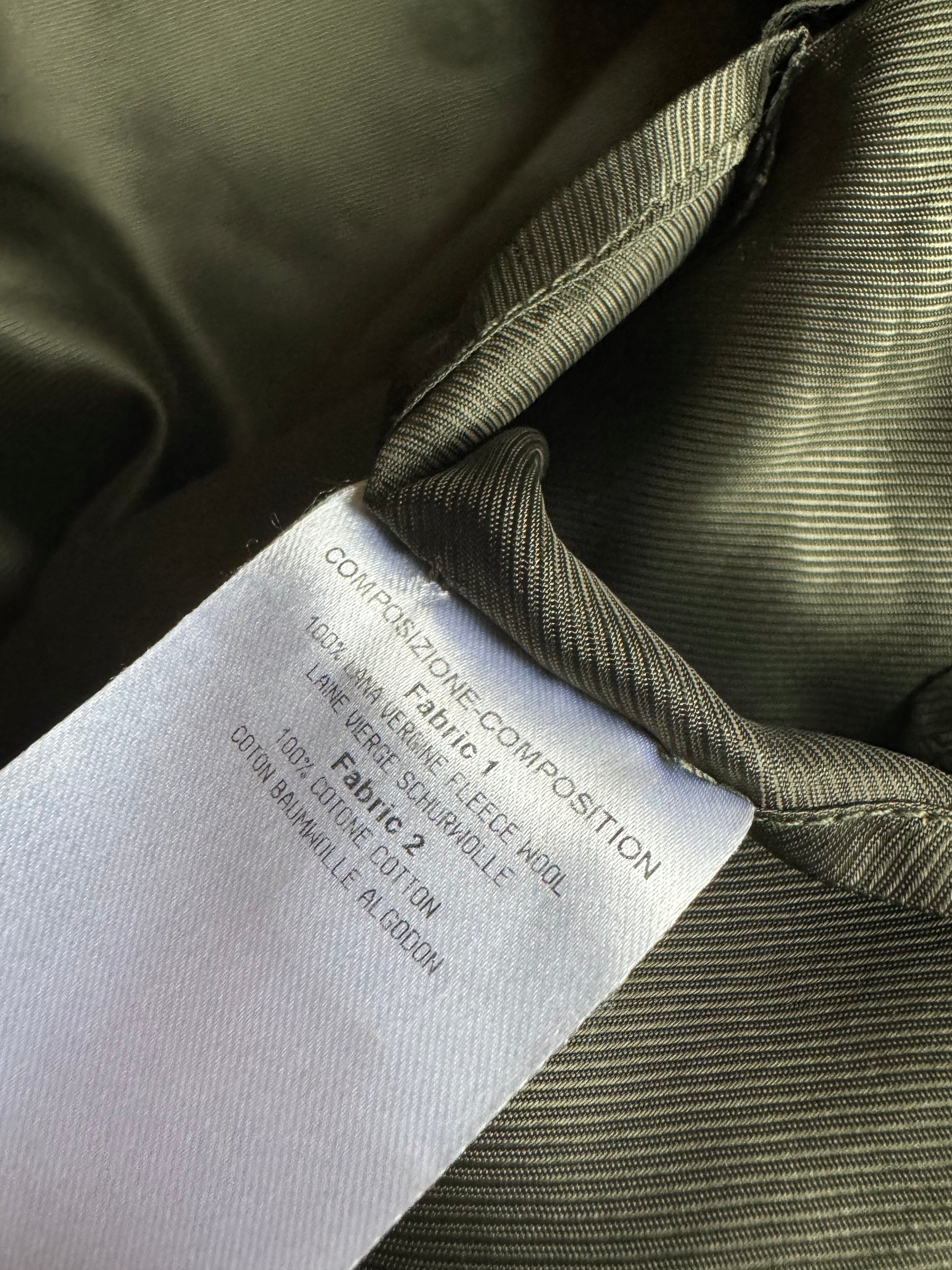 AW2006 Balenciaga Army Tailored Premium Mao Jacket (M) - 6