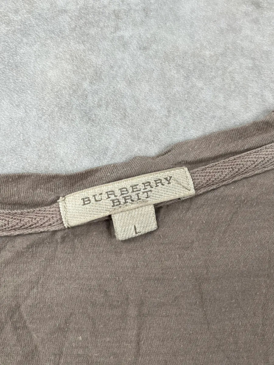 Burberry Beige Check Pattern Longsleeve uGZrQHQ 7