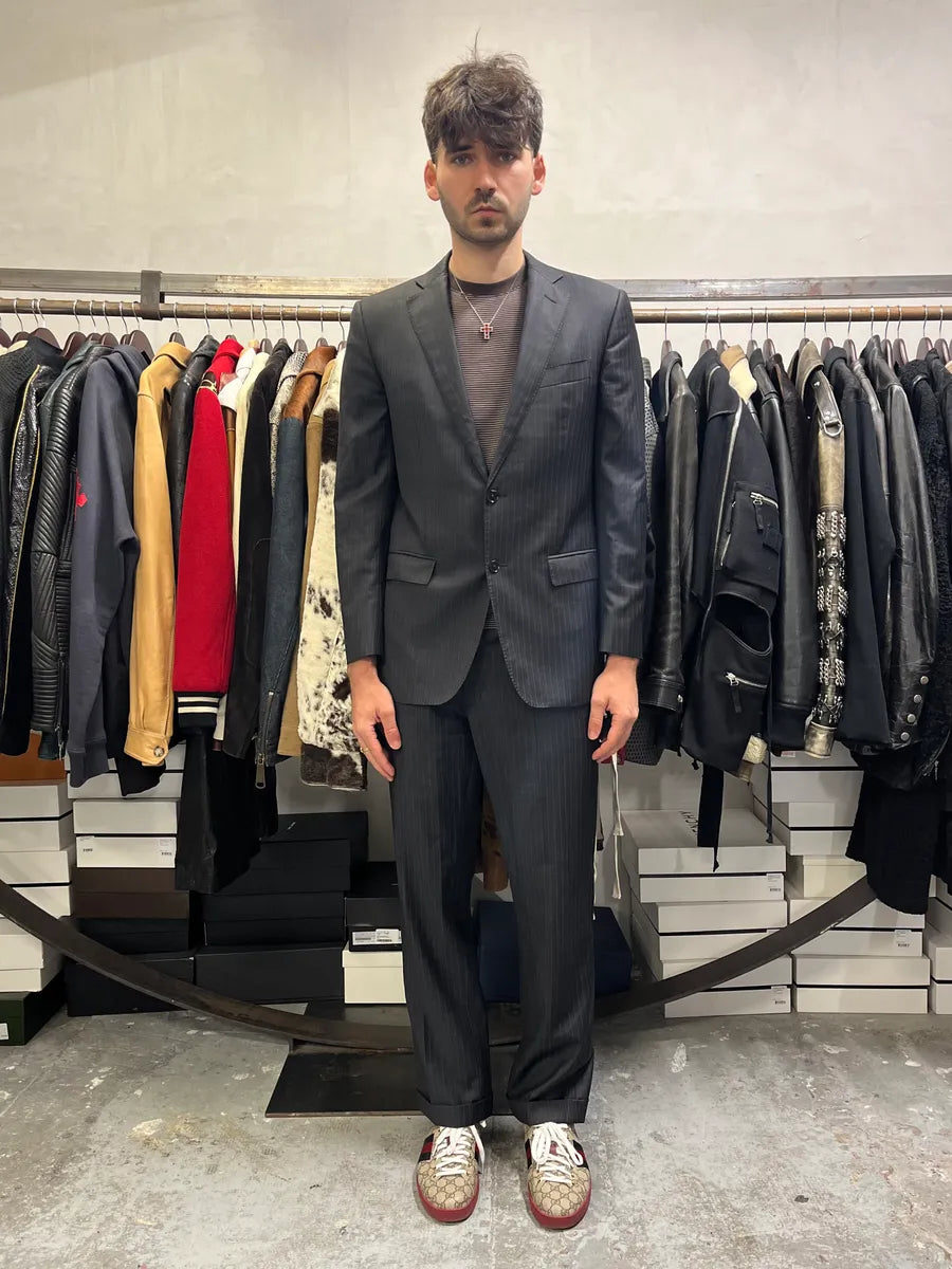 Burberry Black Elegant Blazer & Pants Suit Set aHyiktF 1