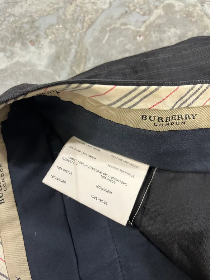 Burberry Black Elegant Pants Suit OcAXuRD 8