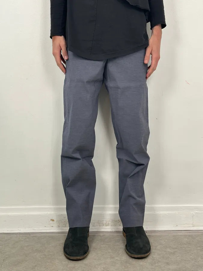 Burberry Blue Cotton Chino Pants voTfZYR 1