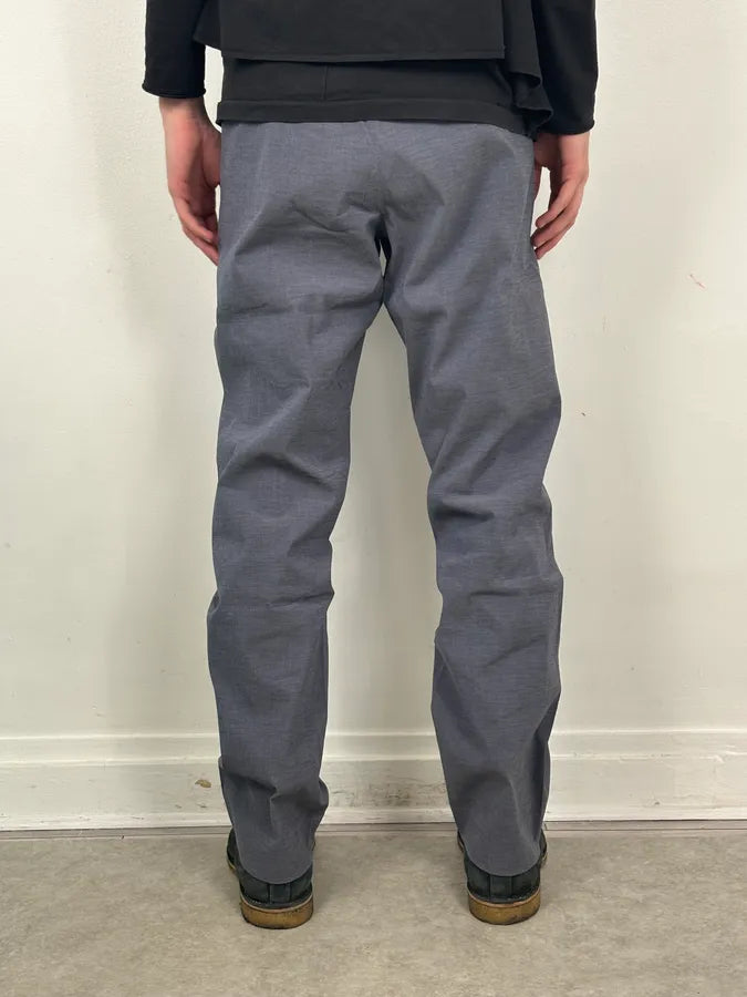Burberry Blue Cotton Chino Pants voTfZYR 2