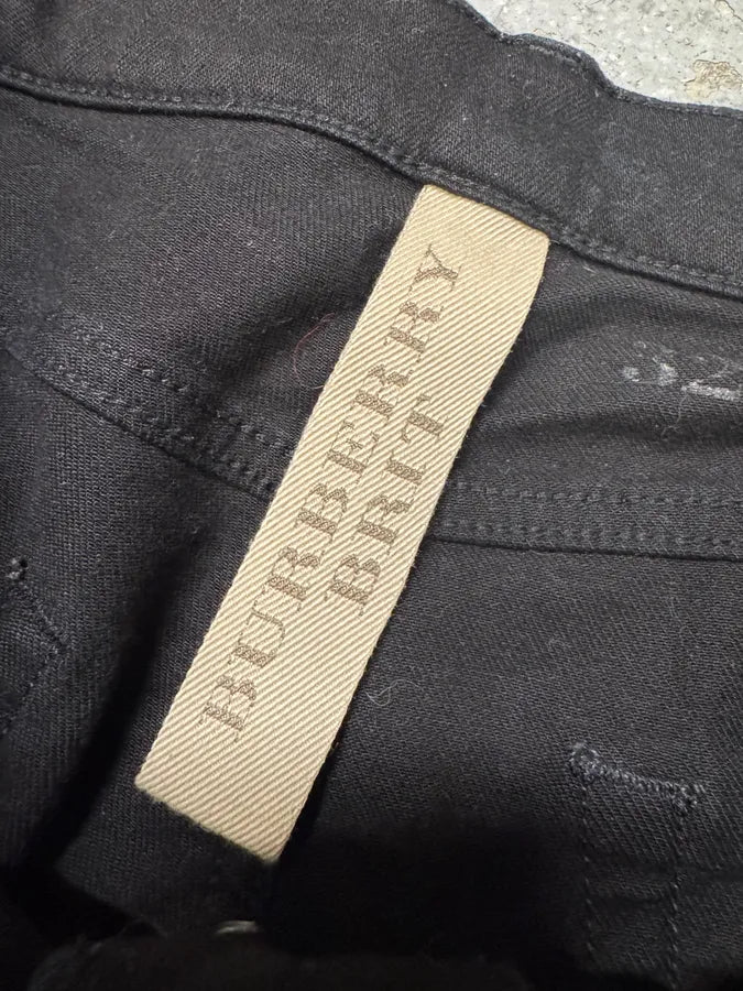 Burberry Brit Black Denim Jeans PFUYYsL 5