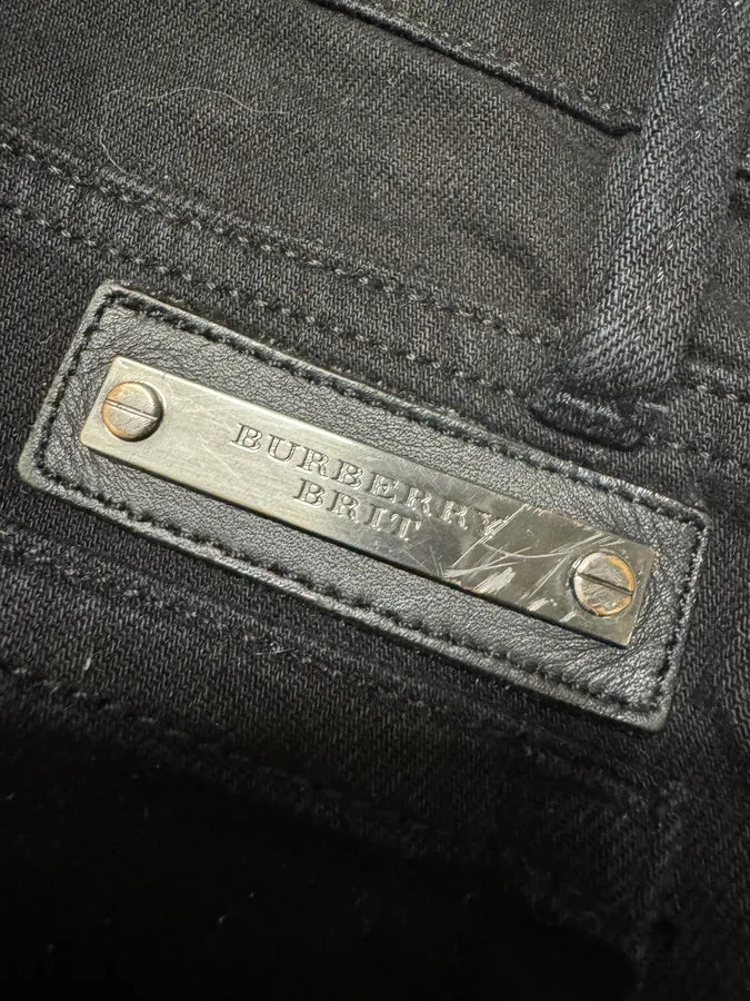 Burberry Brit Black Denim Jeans PFUYYsL 8