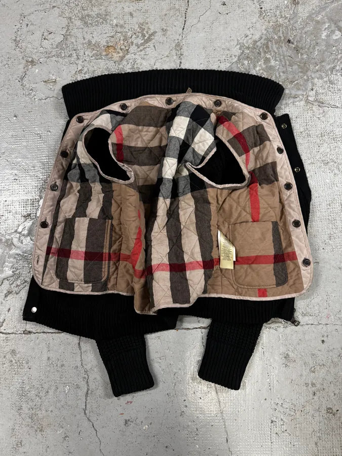 Burberry Brit Black Wool British Jacket sxrlmKW 5
