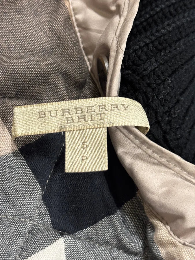 Burberry Brit Black Wool British Jacket sxrlmKW 6