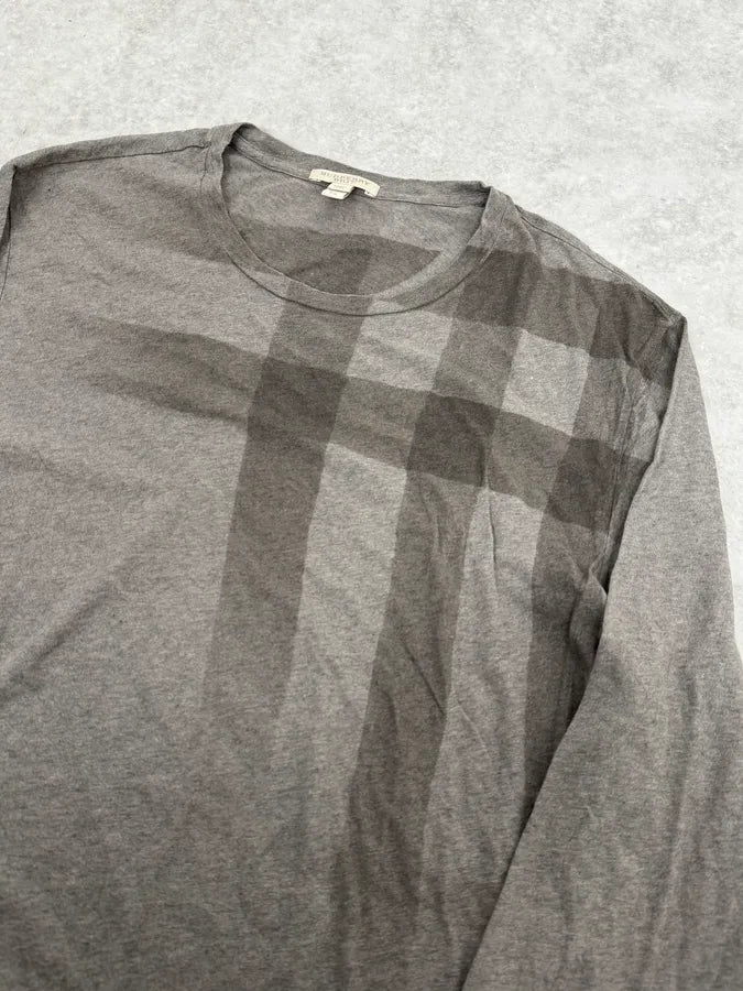 Burberry Brit Grey Signature Longsleeves yBZRfxH 4