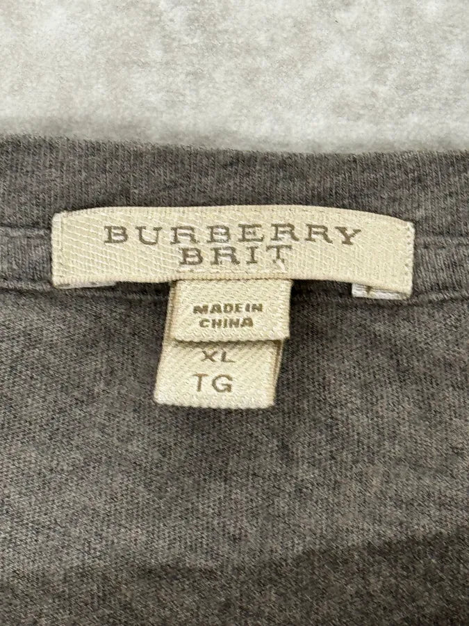 Burberry Brit Grey Signature Longsleeves yBZRfxH 6
