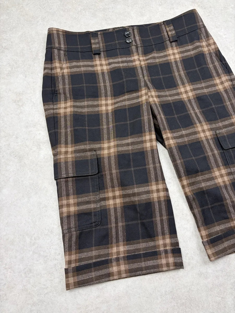 Burberry Brown Cozy Tartan Shorts KENTvrN 4