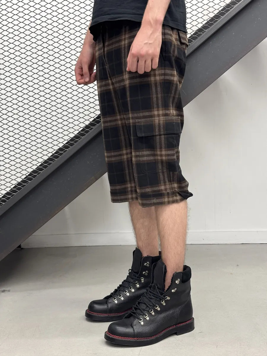 Burberry Brown Cozy Tartan Shorts KENTvrN 1