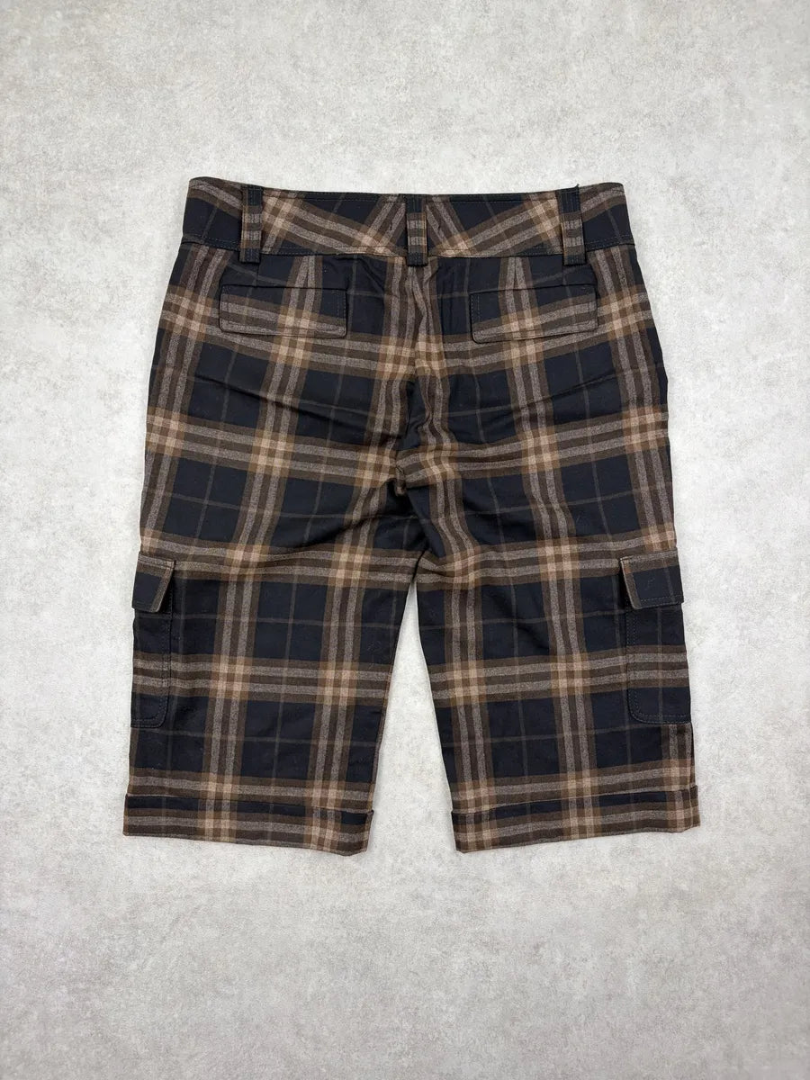 Burberry Brown Cozy Tartan Shorts KENTvrN 6