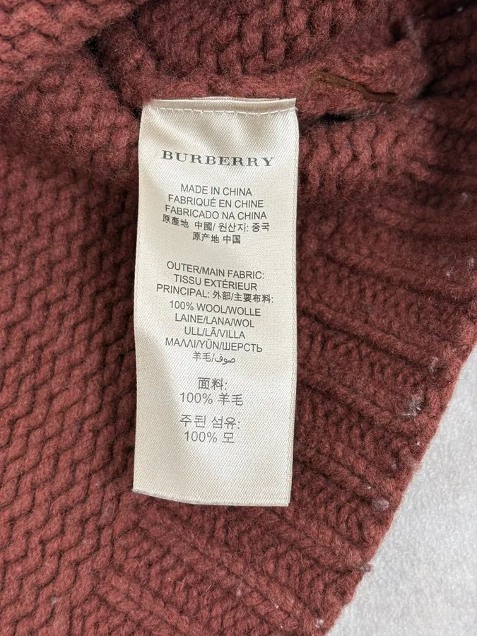 Burberry Brown Wool Fair Isle Crewneck Sweater YpdNeSa 9