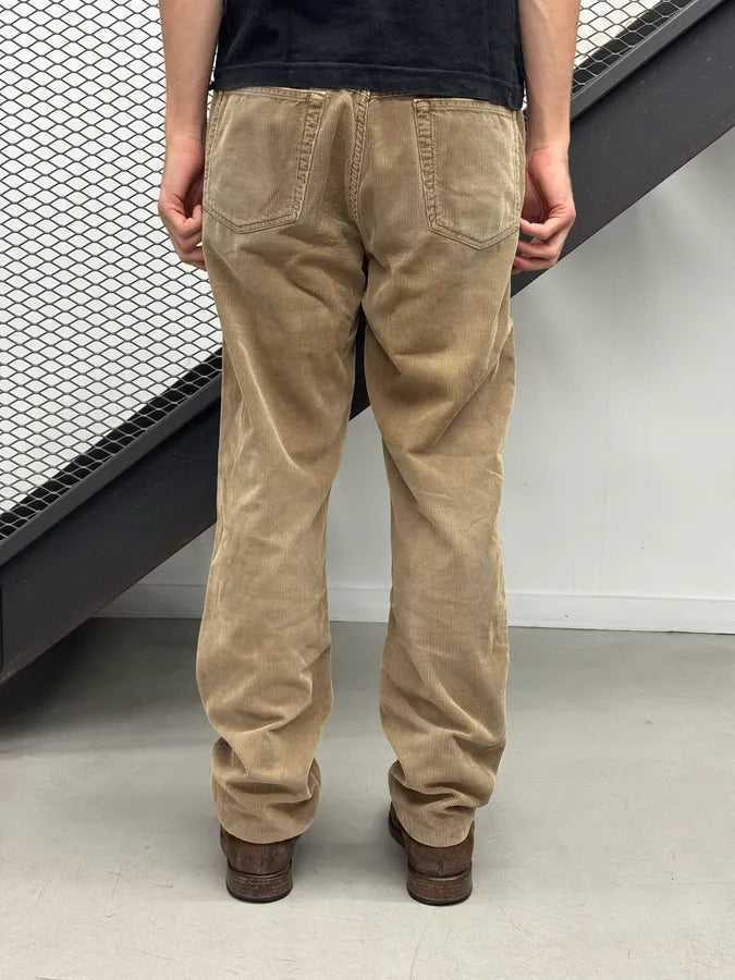 Burberry Beige Corduroy Cozy Pants aDRuBXR 3