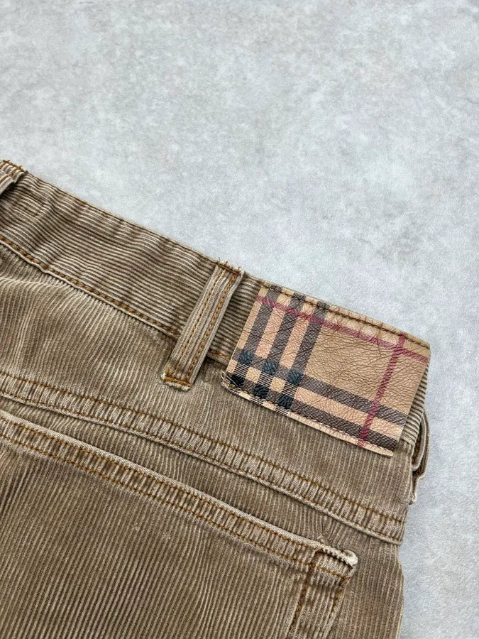Burberry Beige Corduroy Cozy Pants aDRuBXR 7