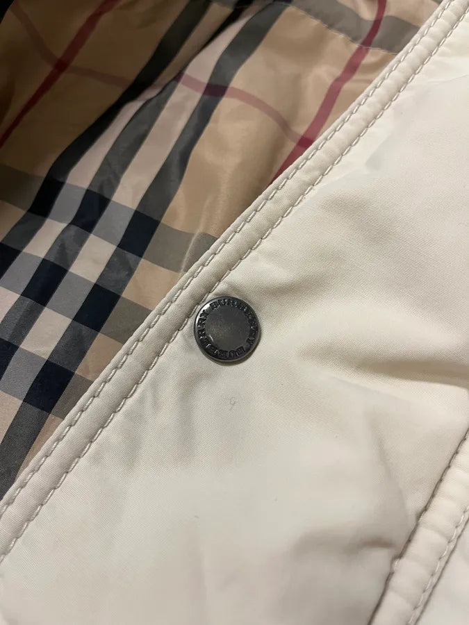 Burberry Creamy Avant-Garde Bomber Jacket (M) SEWBlHK 7