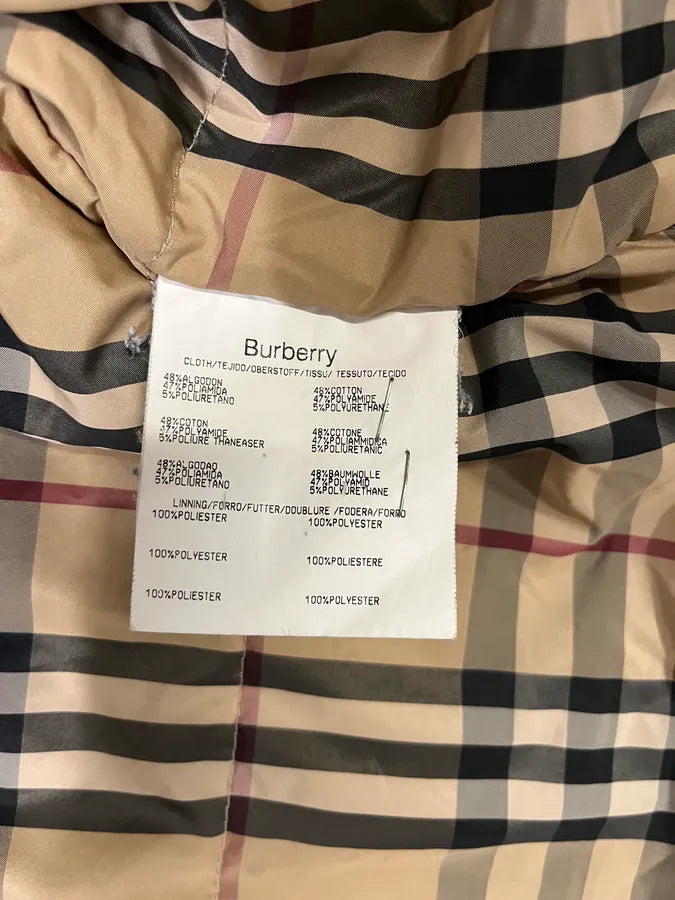 Burberry Creamy Avant-Garde Bomber Jacket (M) SEWBlHK 8