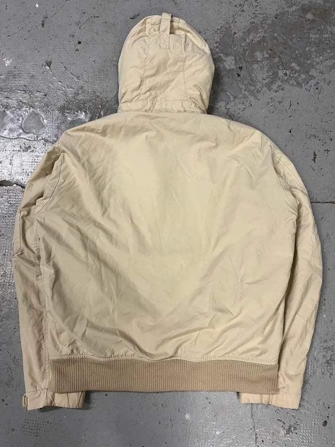 Burberry Creamy Avant-Garde Bomber Jacket (M) SEWBlHK 9