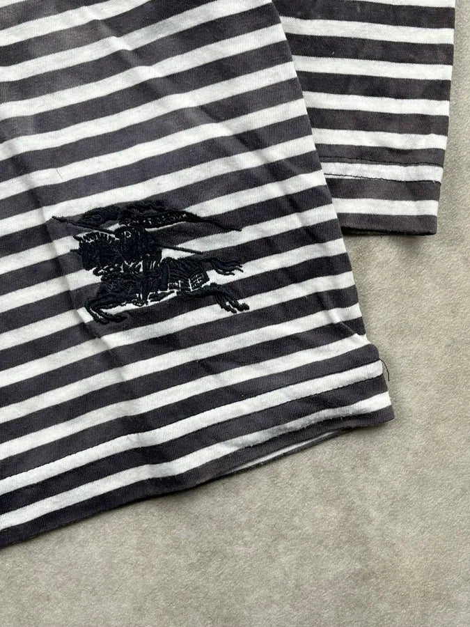 Burberry Grey White Striped Mariniere Longsleeve JPaNHSG 8