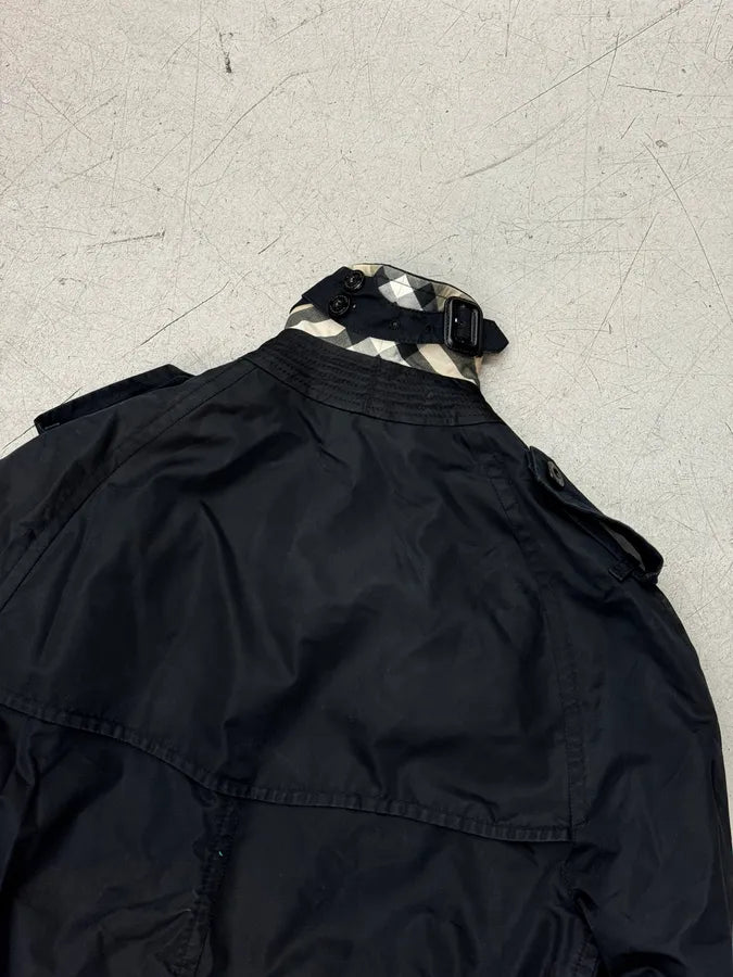 Burberry Faded Black Classic Modular Buttoned Trench Coat MCzgoOm 8