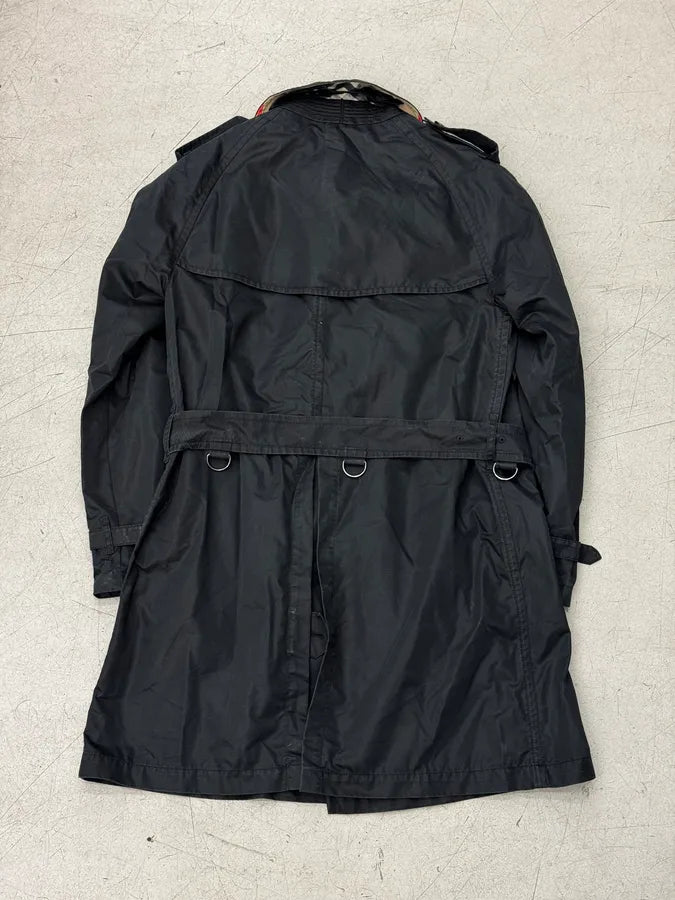 Burberry Faded Black Classic Modular Buttoned Trench Coat MCzgoOm 1