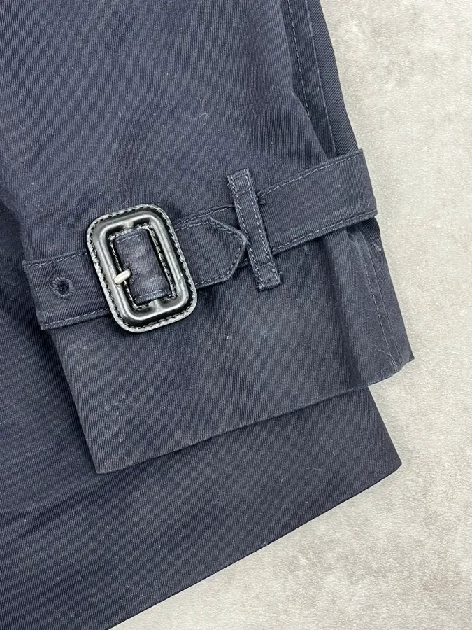 Burberry Navy Classy Trench Jacket OgwOwXJ 8