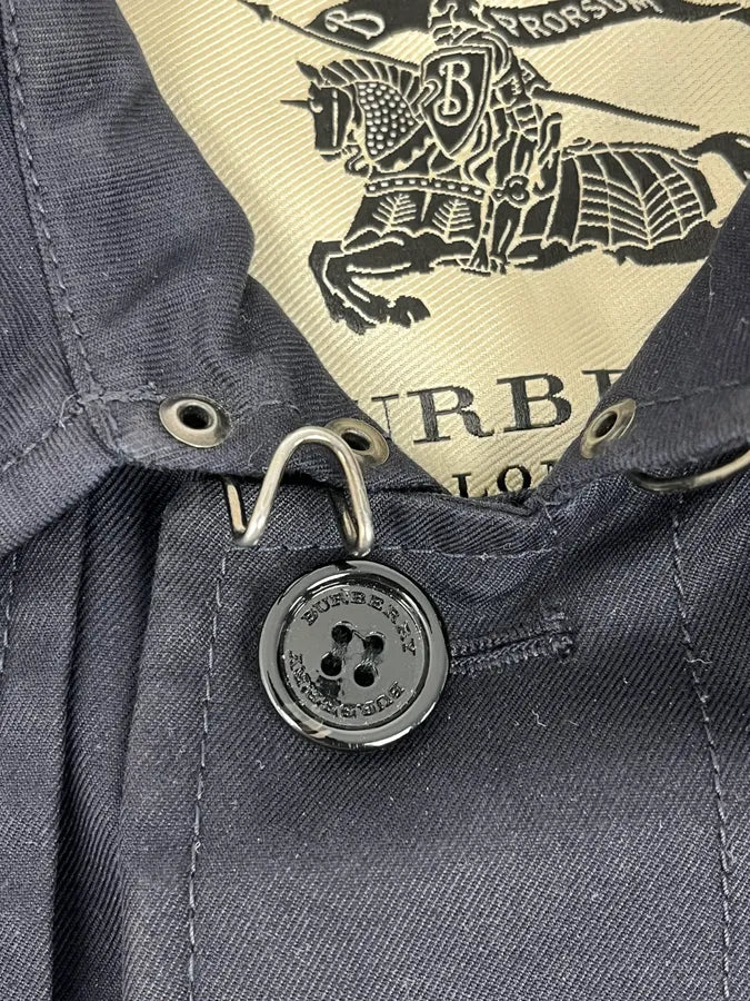 Burberry Navy Classy Trench Jacket OgwOwXJ 9