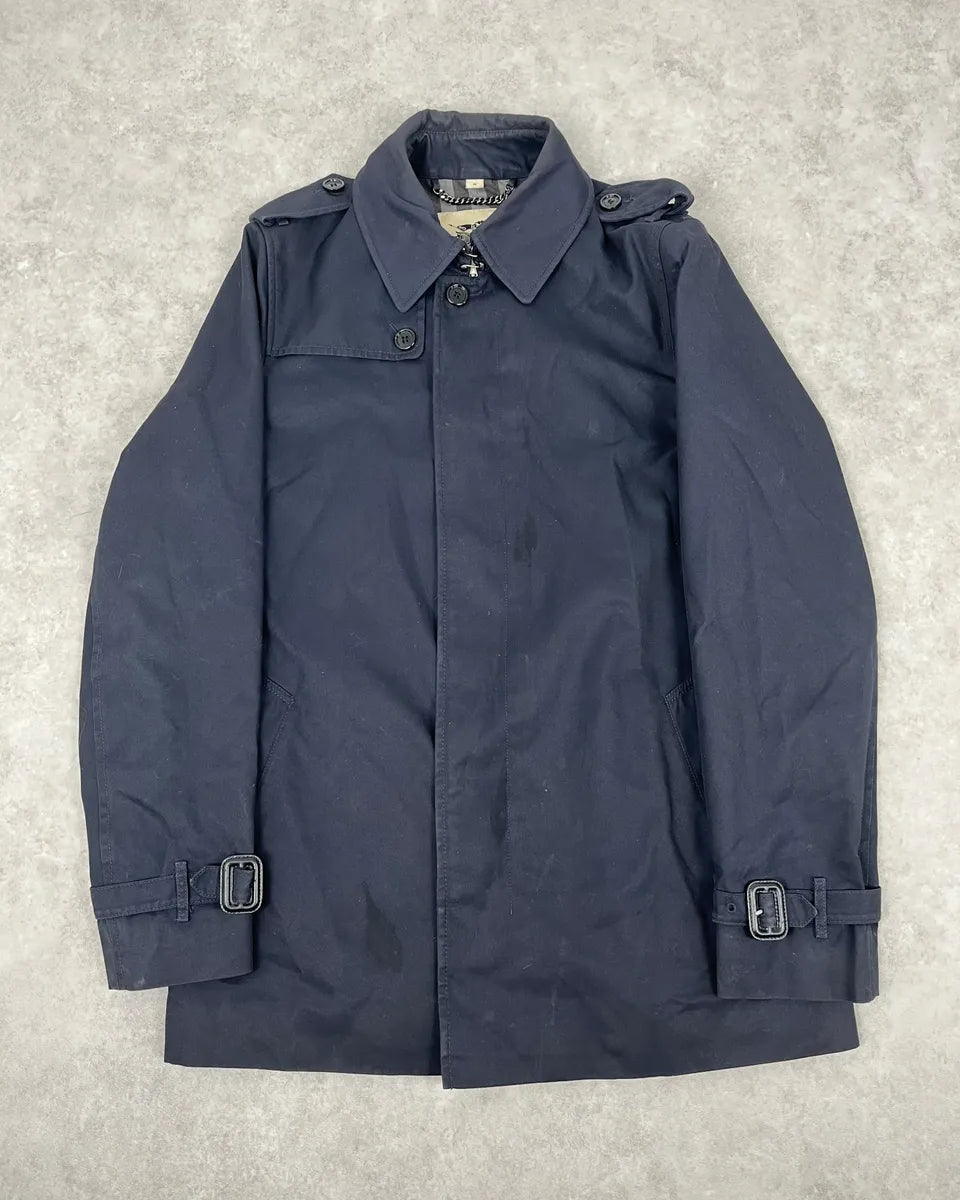 Burberry Navy Classy Trench Jacket OgwOwXJ 0