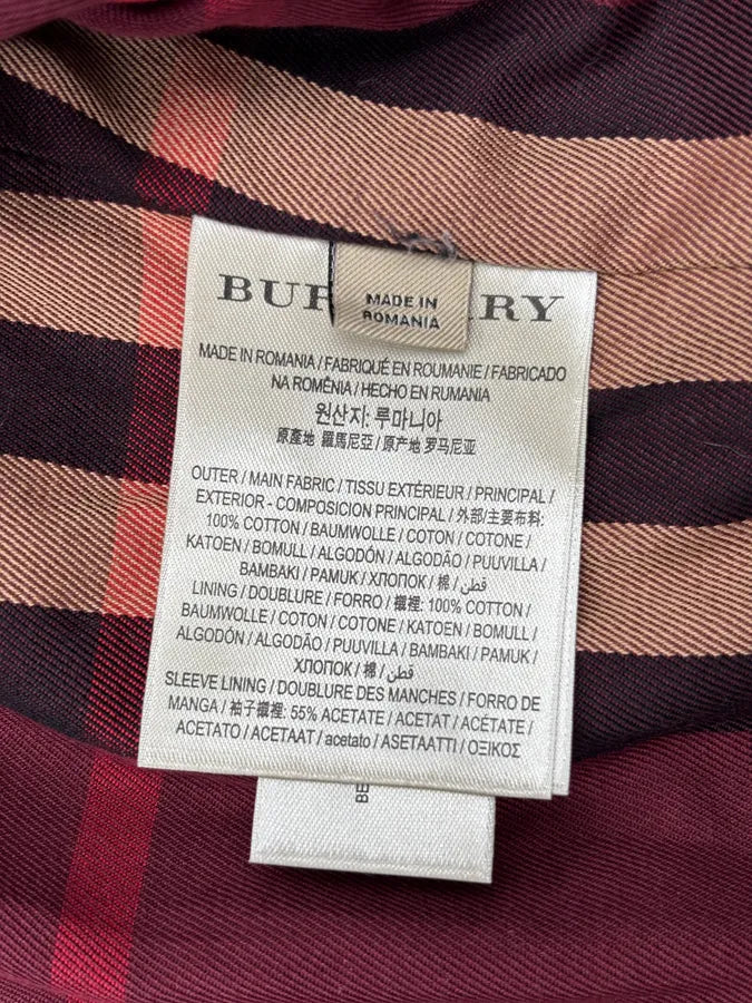 Burberry Dark Purple Obscure Classy Jacket  vwvOOUa 10