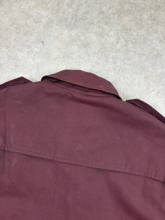 Burberry Dark Purple Obscure Classy Jacket  vwvOOUa 5