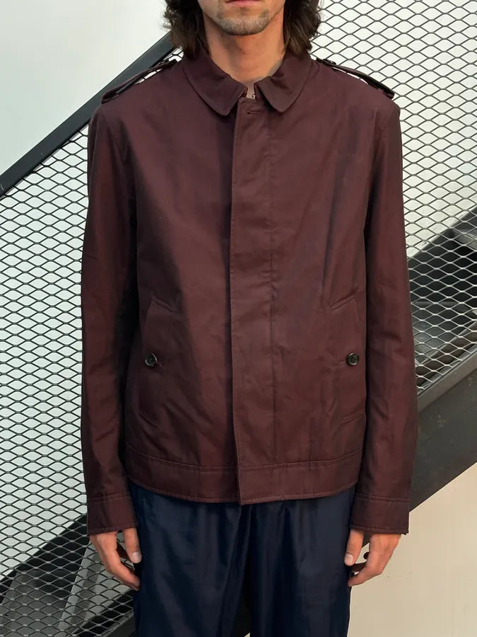 Burberry Dark Purple Obscure Classy Jacket  vwvOOUa 1