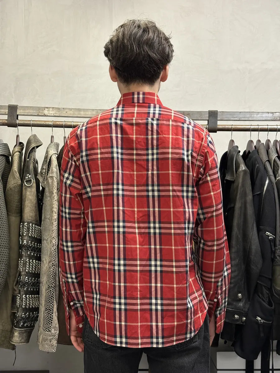 Burberry Red Checked Tartan Shirt lPiYUJj 4