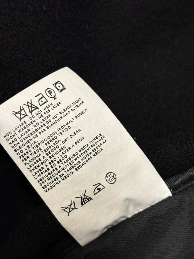 2000s C.P. Company Black Wool Double-Breasted Coat EqXzuRi 11