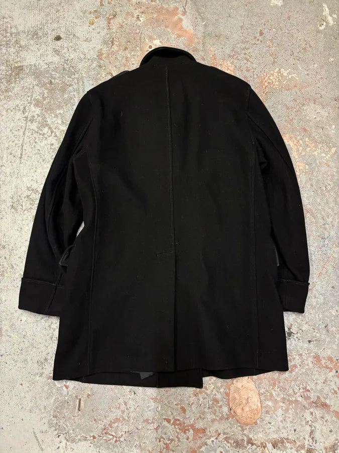 2000s C.P. Company Black Wool Double-Breasted Coat EqXzuRi 4