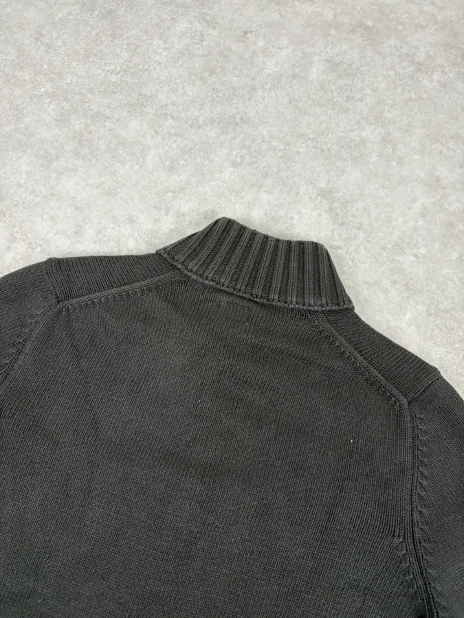 C.P. Company Brown Premium Wool Cardigan Sweater CuVwZZA 7
