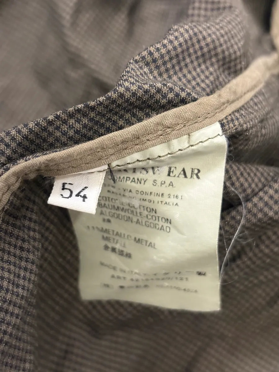 2000s C.P. Company Khaki Houndstooth Bomber Jacket FummPJi 10
