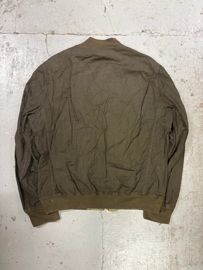 2000s C.P. Company Khaki Houndstooth Bomber Jacket FummPJi 4