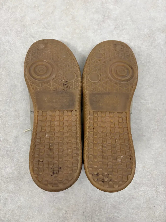 Maison Margiela Replica Grey Painted Army Sneakers xcBzTIU 7