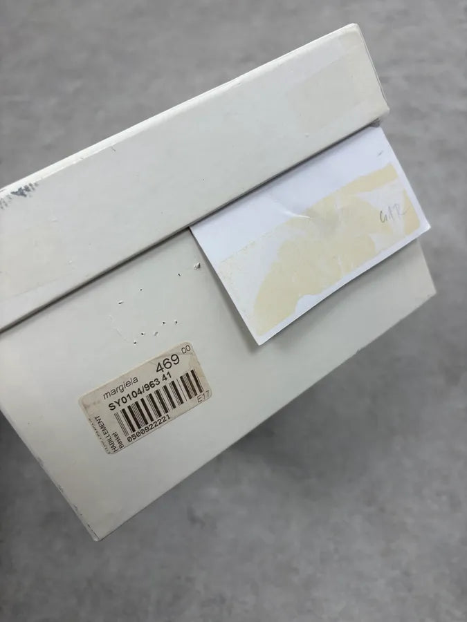 Maison Margiela Replica Grey Painted Army Sneakers xcBzTIU 14